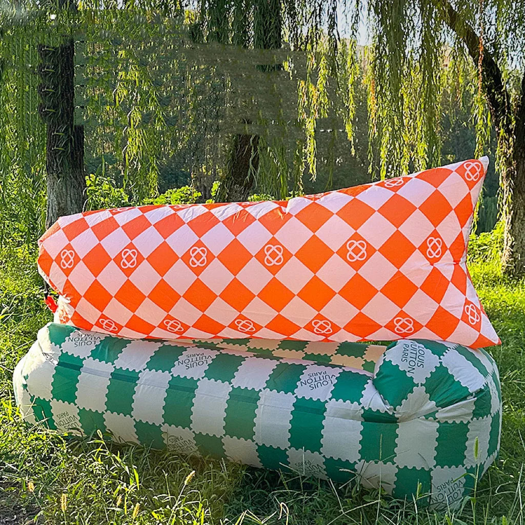 WW Garden Sofa Trend Outdoor Fast Inflatable Air Sofa Bed Goodquality Sleeping Bag Inflatable Airbag Lazy Bag Beach Sofa